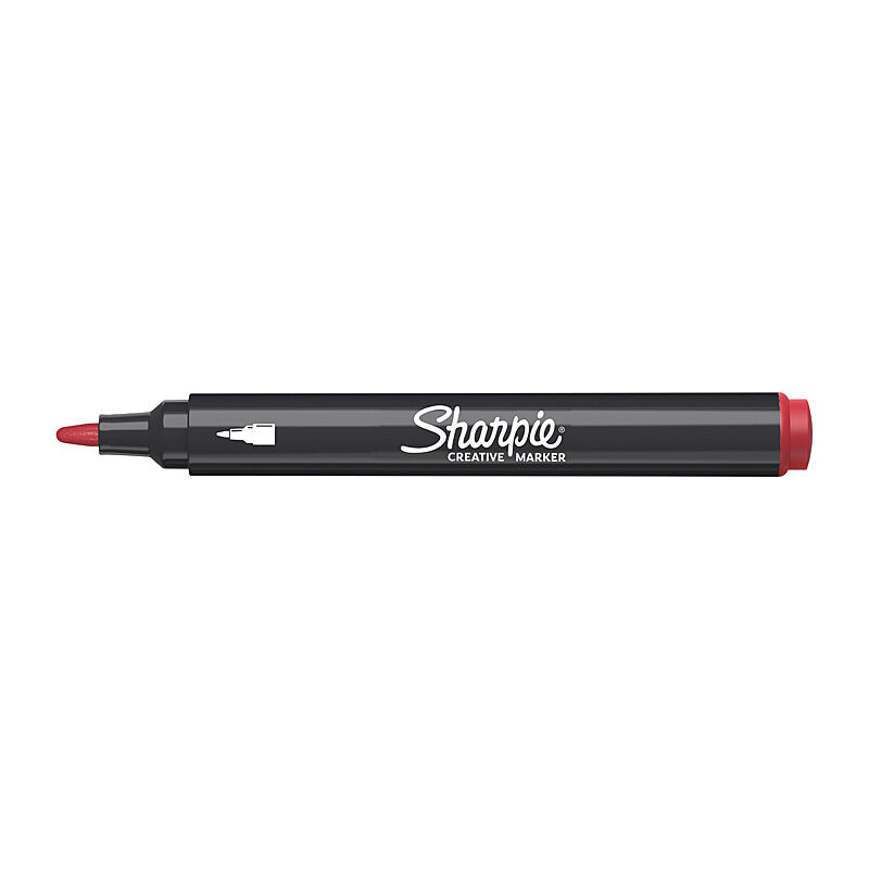 Sharpie Creative Marker Bult Red Box Of 6