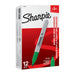 Sharpie Permanent Markr Fine Point Green Box Of 12