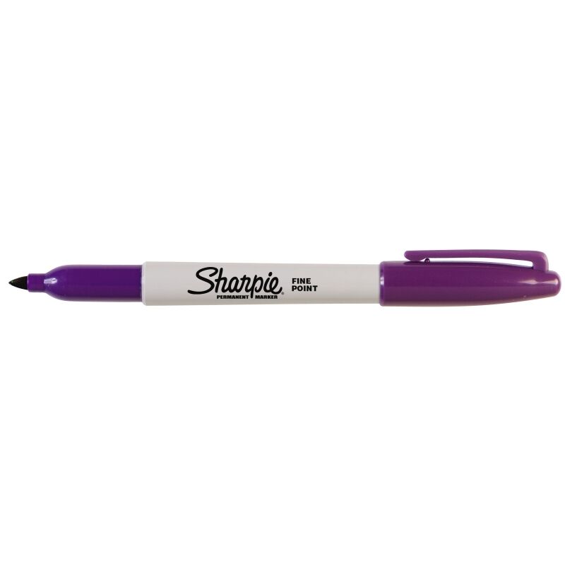 Sharpie Marker Fine Purple Upc Box Of 12