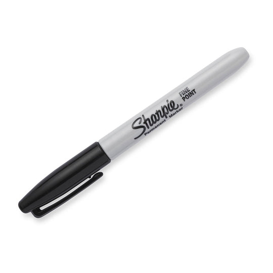 Sharpie Fine Point Permmarker Black Box Of 12