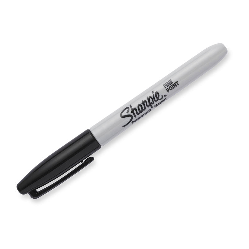 Sharpie Fine Point Permmarker Black Box Of 12