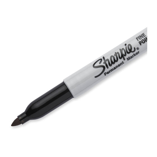 Sharpie Fine Point Permmarker Black Box Of 12