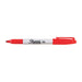 Sharpie Permanent Marker Fine Point Red Box Of 12