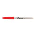 Sharpie Permanent Marker Fine Point Red Box Of 12