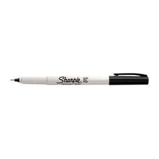 Sharpie Ultra Fine Point Permanent Marker Black Pack Of 12