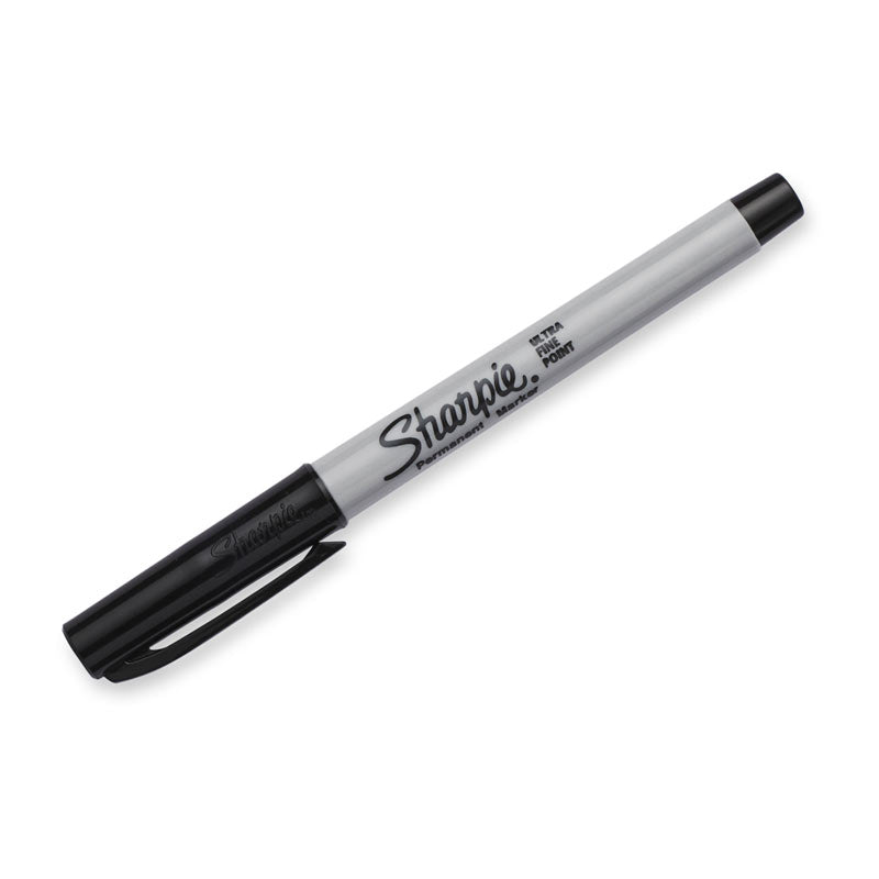 Sharpie Permanent Marker Ufp Black Pack Of 2 Box Of 6