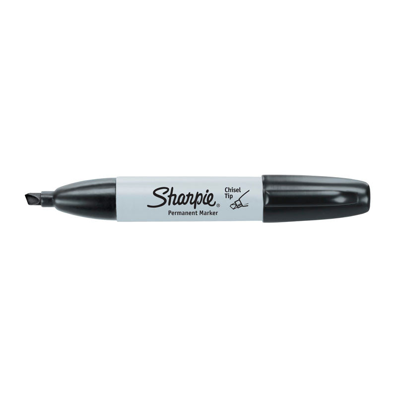 Sharpie Ch Tip Permanent Marker Black Pack Of 12