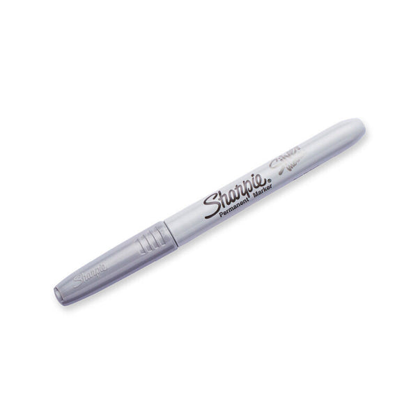 Sharpie Permanent Marker Fine Point Silver Pack Of 12