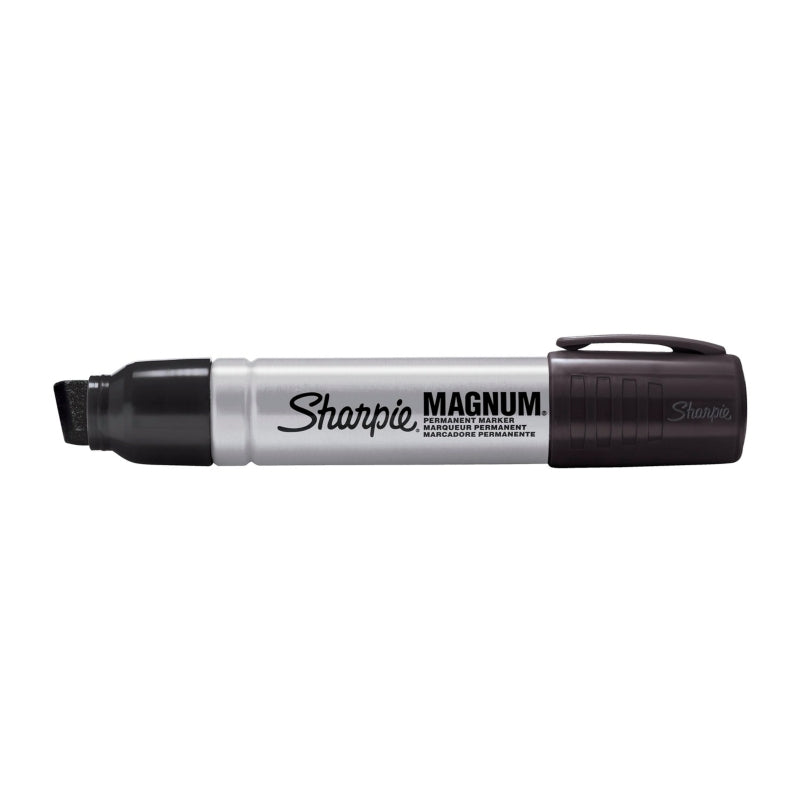 Sharpie Magnum Permanent Marker Black Box Of 12