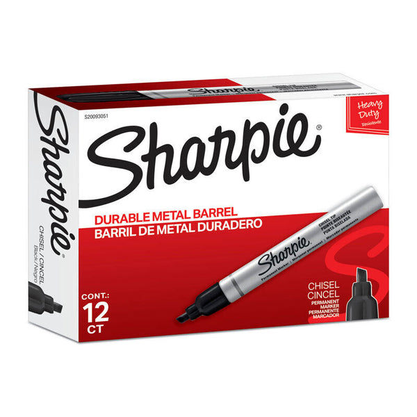 Sharpie Metl Permmarker Ct Black Box Of 12