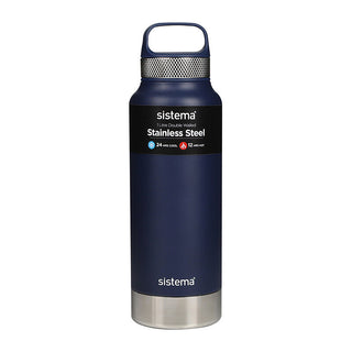 Sistema 1L S/steel Bottle Assorted
