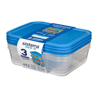 Sistema 1.5L Nest It Tri Pack Of 3