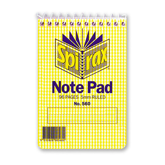 Spirax 560 Notebook 112X77mm 96 Page T/o Pack Of 40