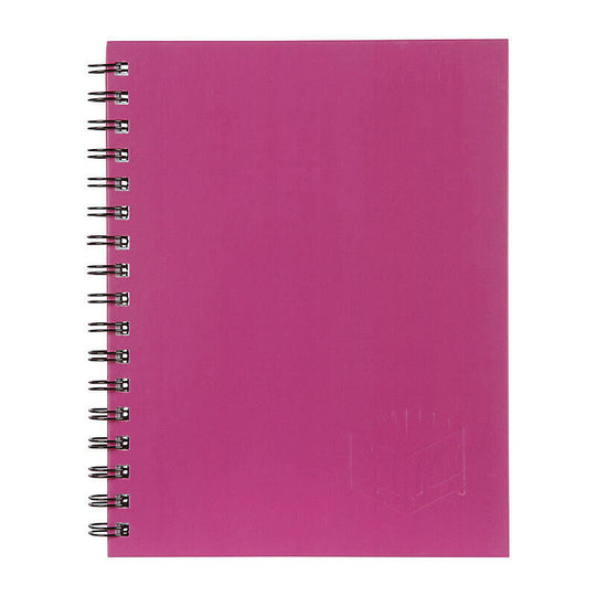 Spirax 511 Hard Cover Book Pink Side Opening Pack Of 5
