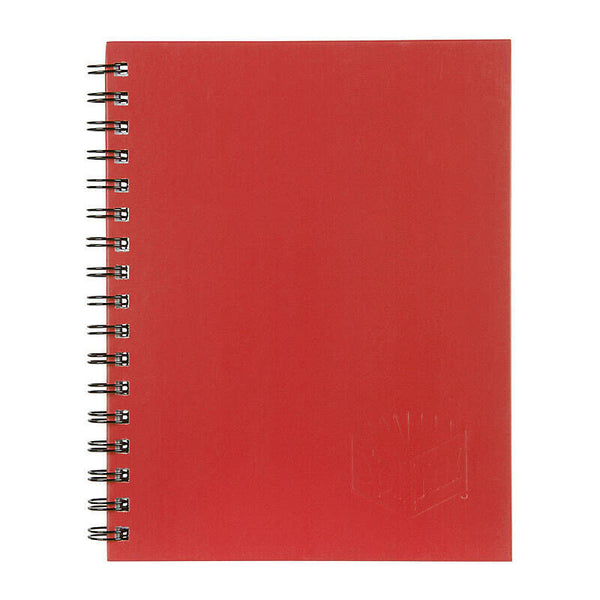 Spirax 511 Hard Cover Book Red Side Opening Pack Of 5