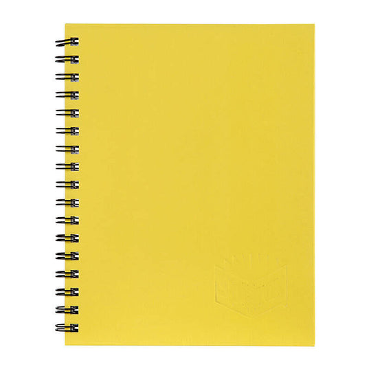 Spirax 511 Hard Cover Book Yellow Side Opening Pack Of 5