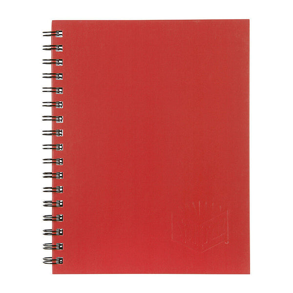 Spirax 512 Hard Cover Book A4 200 Page Red Pack Of 5
