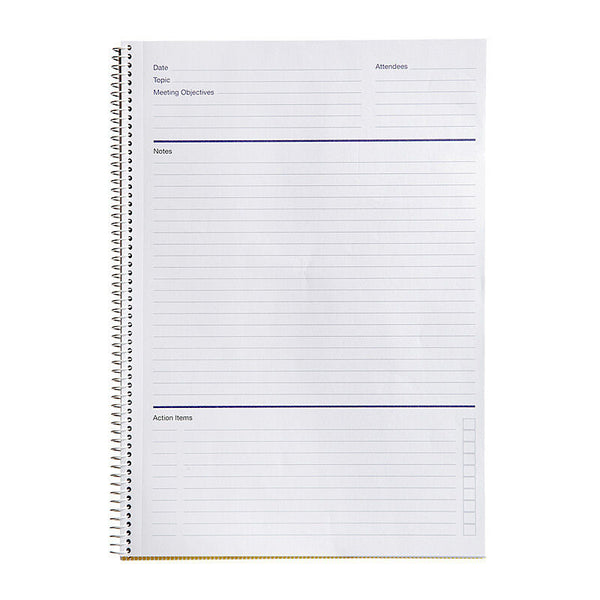 Spirax 705 Meeting Book A4 140 Page Pack Of 5