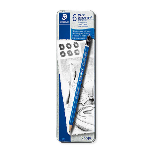 Staedtler Mars Lumograph Box Of 6