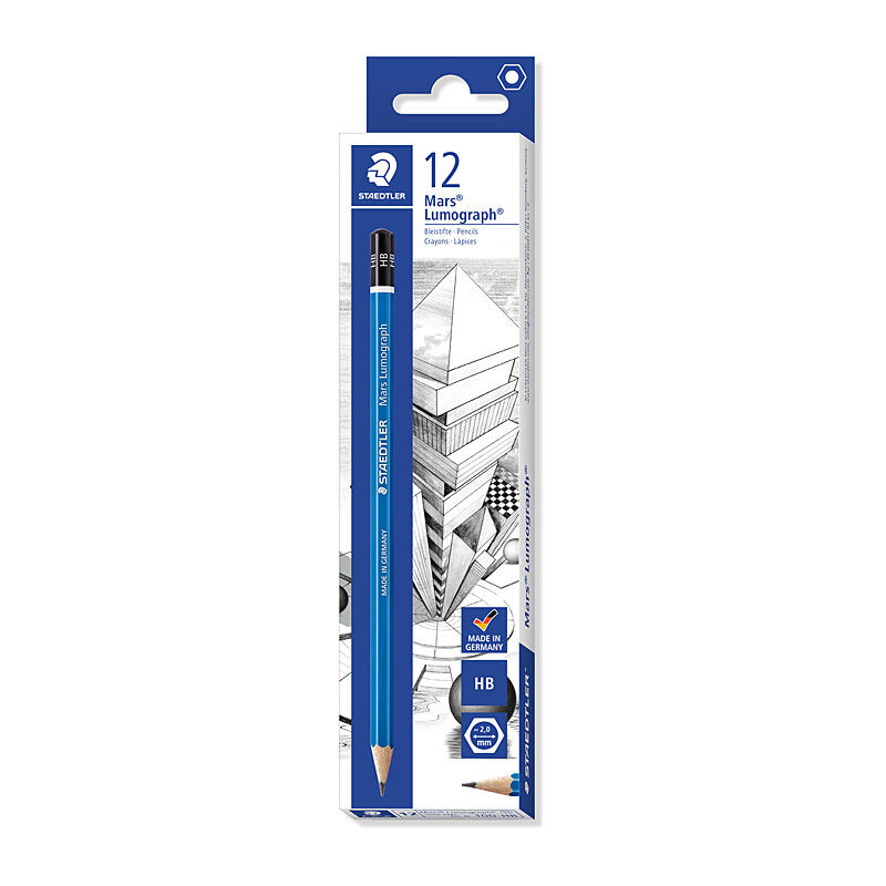 Staedtler Mars Lumo Hb Box Of 12