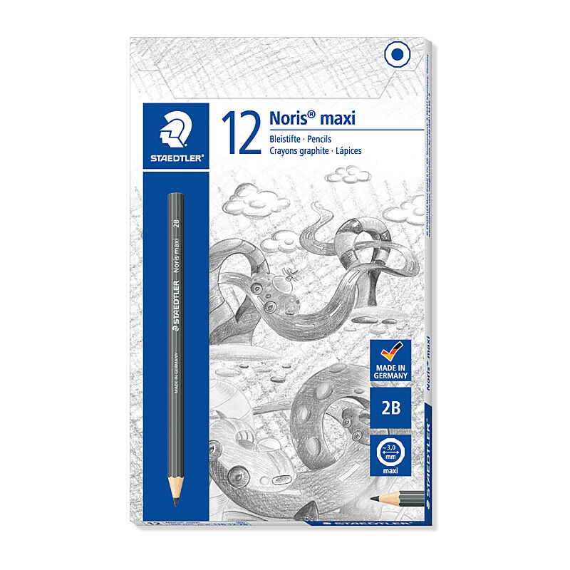 Staedtler Noris Maxi 2B Box Of 12