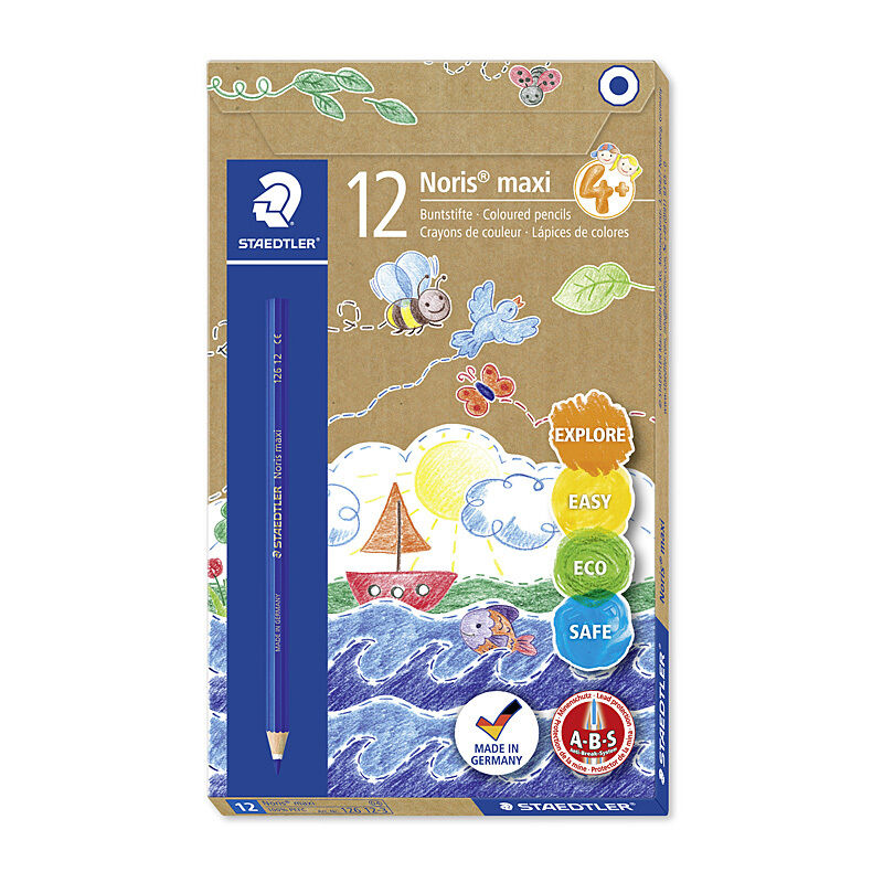 Staedtler Nc Maxi Colour Blue Pack Of 12