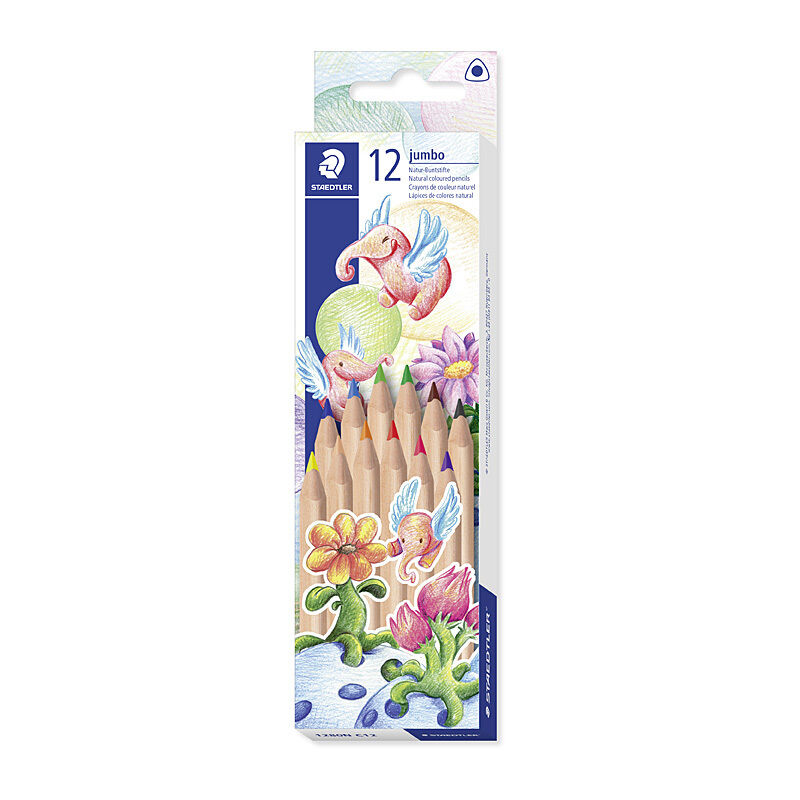 Staedtler Jumbo Colpencil Box Of 12