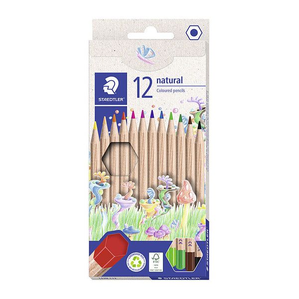 Staedtler Nat Colour Pencil Box Of 12