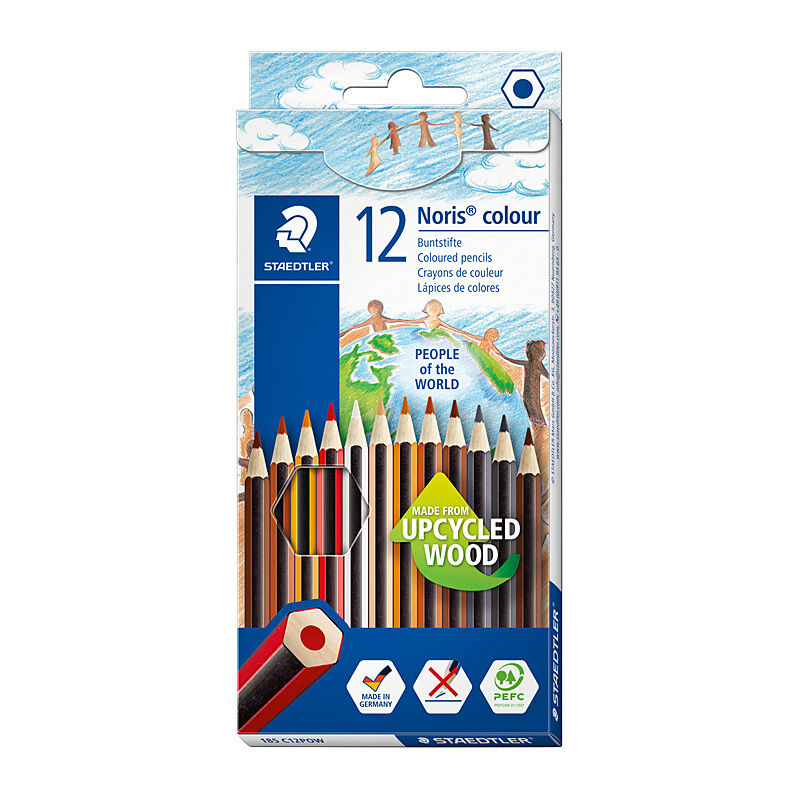 Staedtler Noris Coloured Pencil Box Of 12