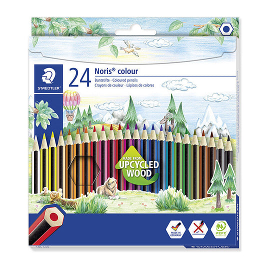 Staedtler Noris Hex Colour Pencil Box Of 24