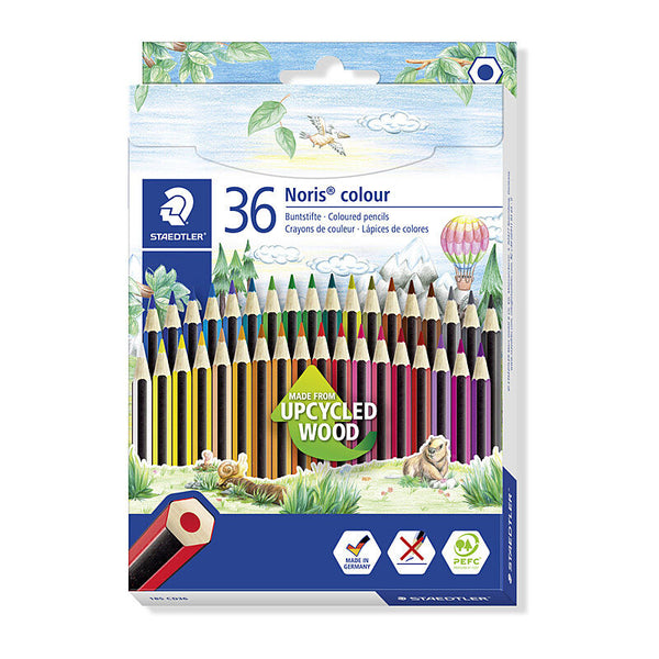 Staedt Noris Hex Colour Pencil Box Of 36