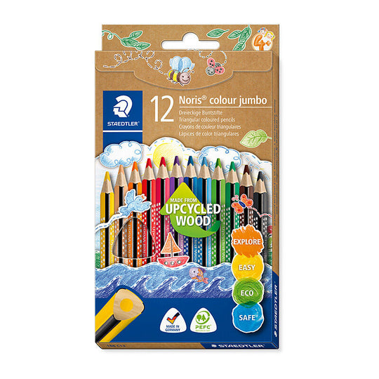 Staedtler Noris Jumbocol Pencil Box Of 12