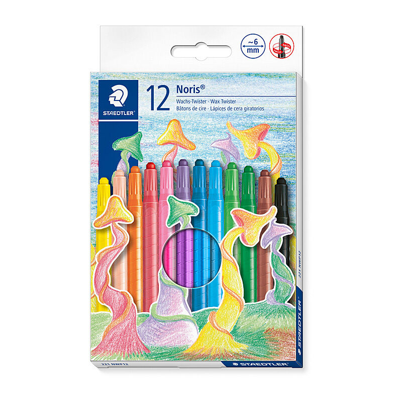 Staedtler Noris Twist Crayon Box Of 12