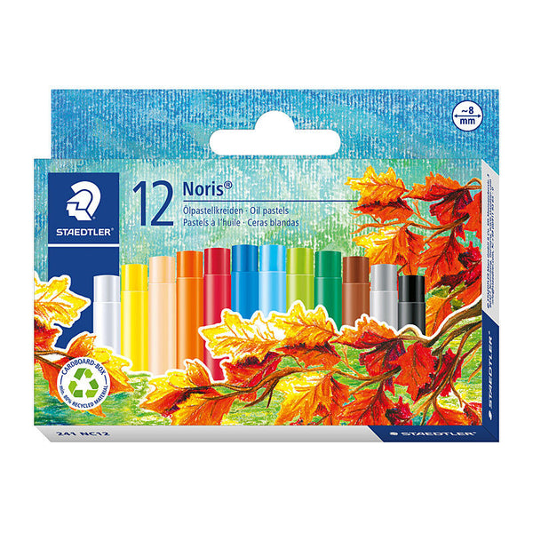 Staedtler Noris Oil Pastel Box Of 12
