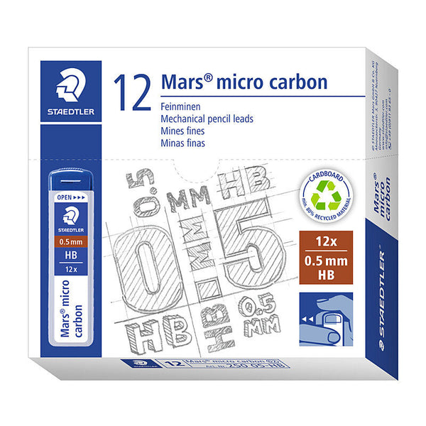 Staedtler Leadmicro0.5hb Pack Of 12 Box Of 12