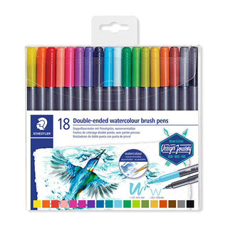 Marsgr Duo Watercol Brush Box Of 18