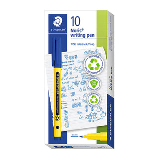 Staedtler Noris Writing Pen Blue Box Of 10