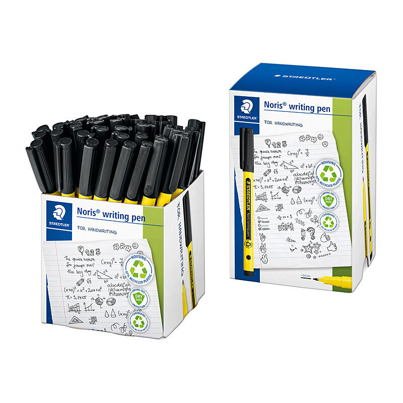 Staedtler Noris Writng Pen Black Cup50 Box Of 50