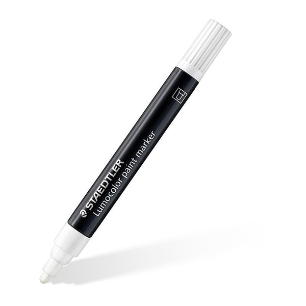 Staedtler Lumo Paint Marker White Box Of 10