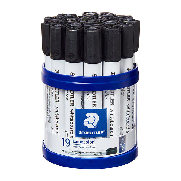 Staedtler Whiteboardmrk351 Bulldog Black Cup19