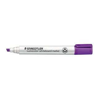 Staedtler Lumocolor Whiteboard Marker Compact Purple Box Of 10