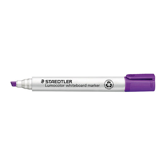 Staedtler Lumocolor Whiteboard Marker Compact Purple Box Of 10