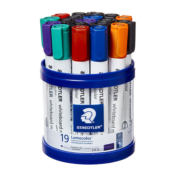 Staedtler Whiteboardmrk351 Bulldog Assorted Cup19