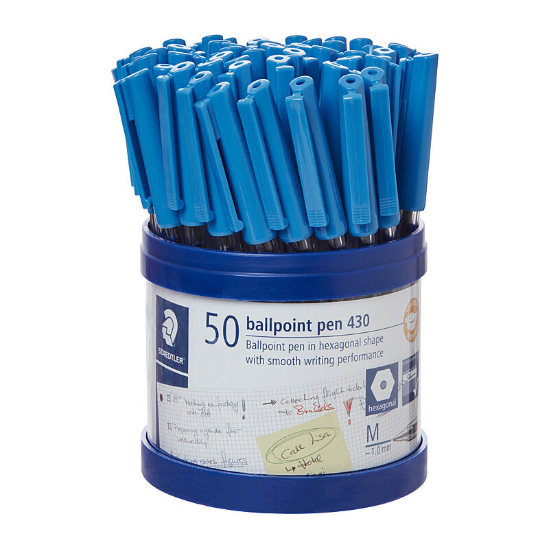 Staedtler Ballpoint430 M Blue Cup50