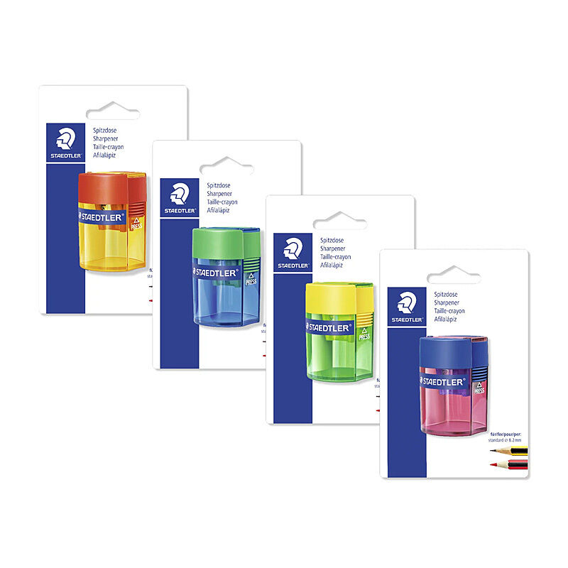 Staedtler Tub Red Sharpenr Assorted Box Of 10