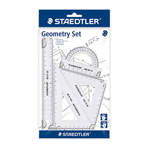 Staedtler Geometry Set Of 4 Transp