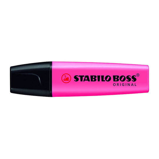 Stabilo Boss Highlighter Pink Box Of 10