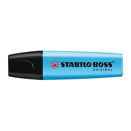 Stabilo Boss Highlighter Blue Box Of 10