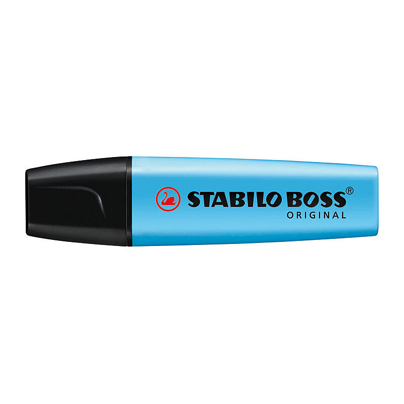 Stabilo Boss Highlighter Blue Box Of 10