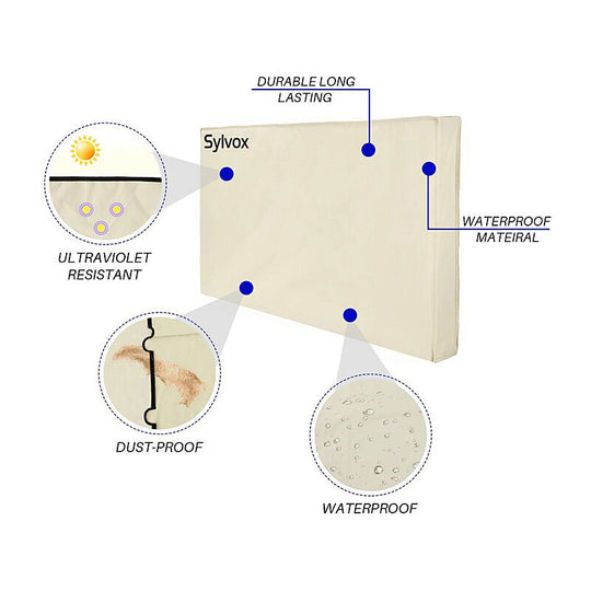 Sylvox Waterproof Outdoor TV Cover 75'